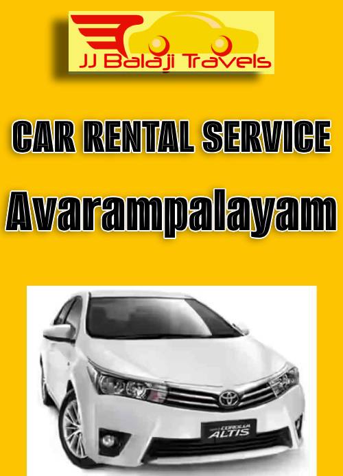 Car Rental in Avarampalayam, Coimbatore