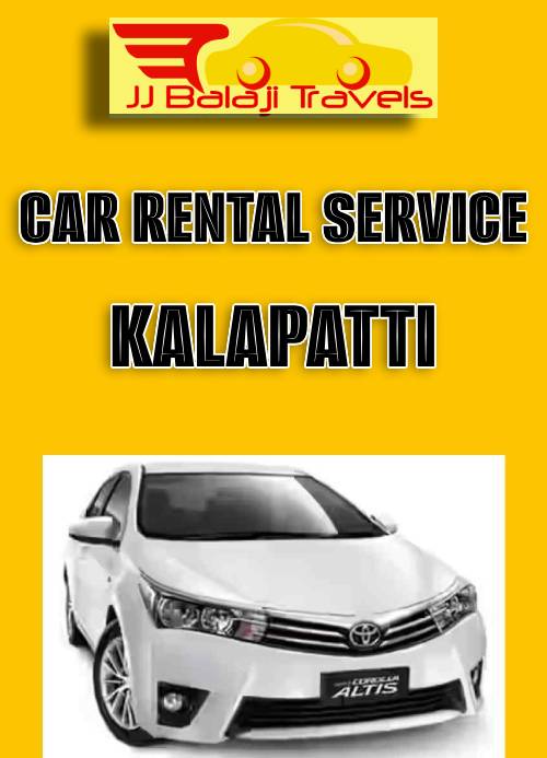 Car Rental in Kalapatti, Coimbatore