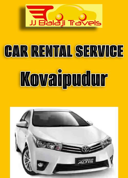 Car Rental in Kovaipudur, Coimbatore