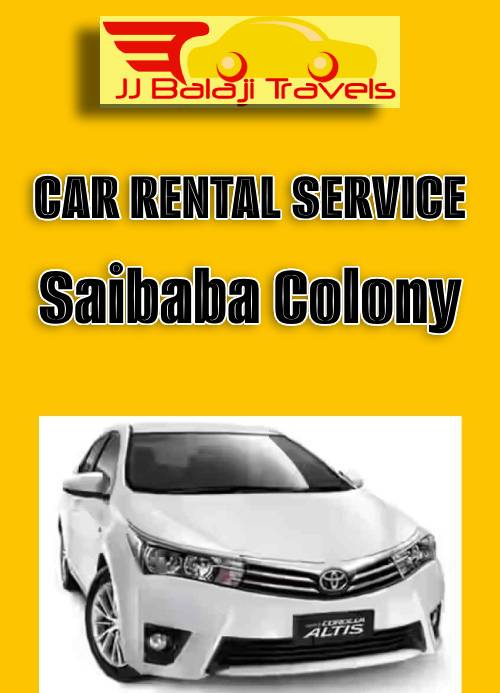 Car Rental in Saibaba Colony, Coimbatore