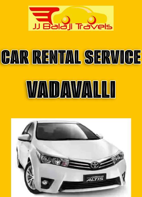 Car Rental in Vadavalli, Coimbatore